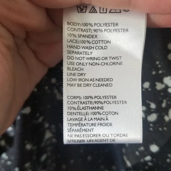 URBAN OUTFITTERS Silence + Noise Black White Splatter Print Open Vest Size S - Picture 11 of 11